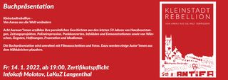 2022-01-14 - Buchpräsentation: Kleinstadtrebellion