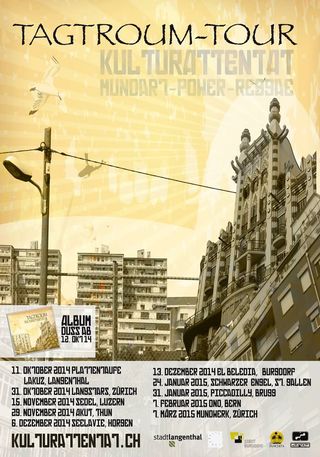 2014-10-11 - Plattentaufe TAGTROUM Kulturattentat